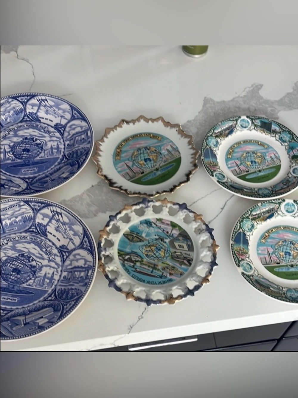 1964/65 NY WORLDS FAIR COLLECTOR PLATES
